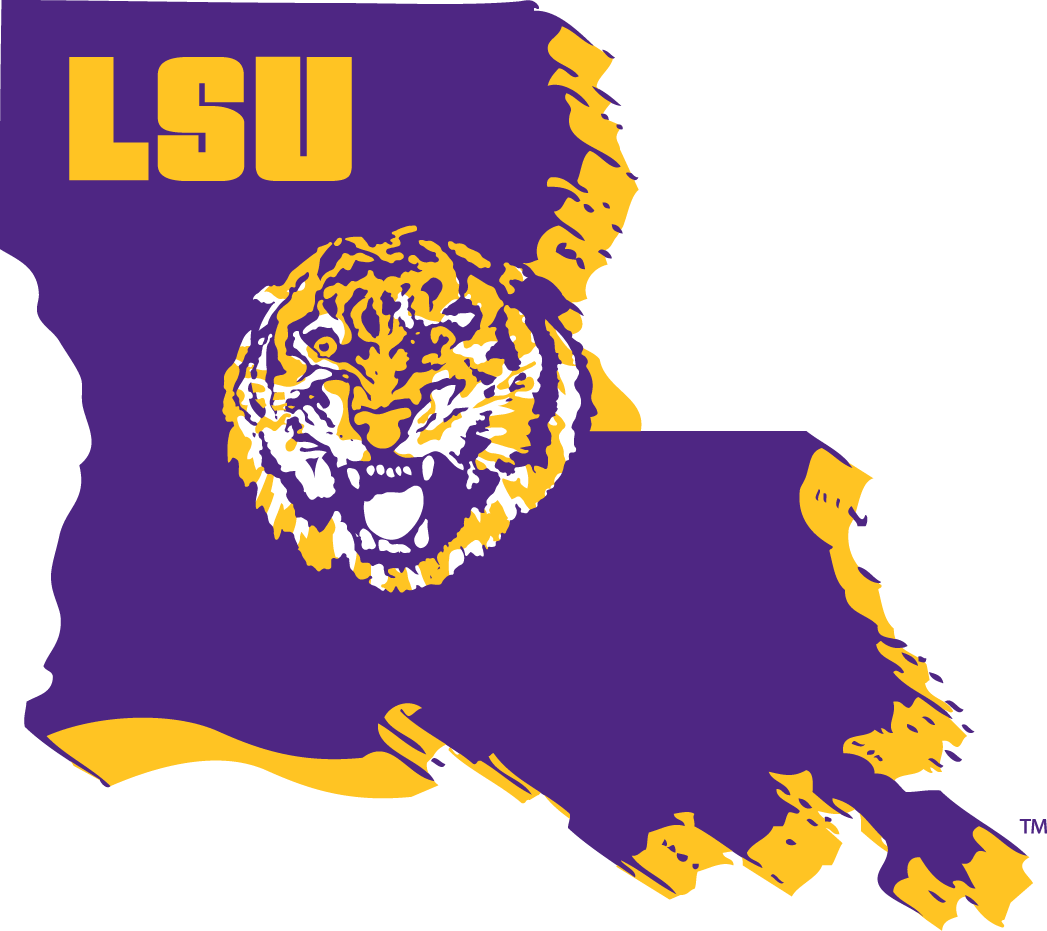 LSU Tigers 1977-1979 Alternate Logo vinyl decal